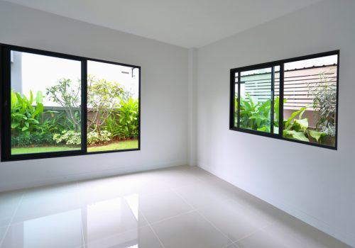 Two beautiful sliding windows